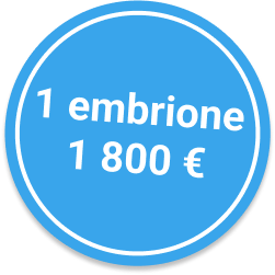 1 embrione 1 800 €