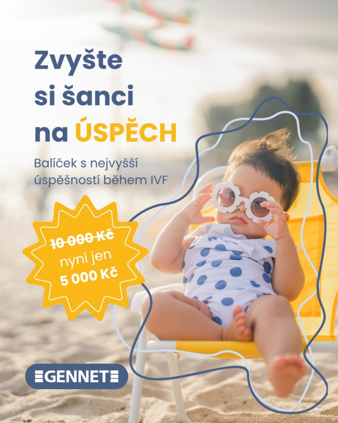 Zvyšte šanci na úspěšné otěhotnění – nyní s 50% slevou na balíček nejúčinnějších laboratorních metod IVF