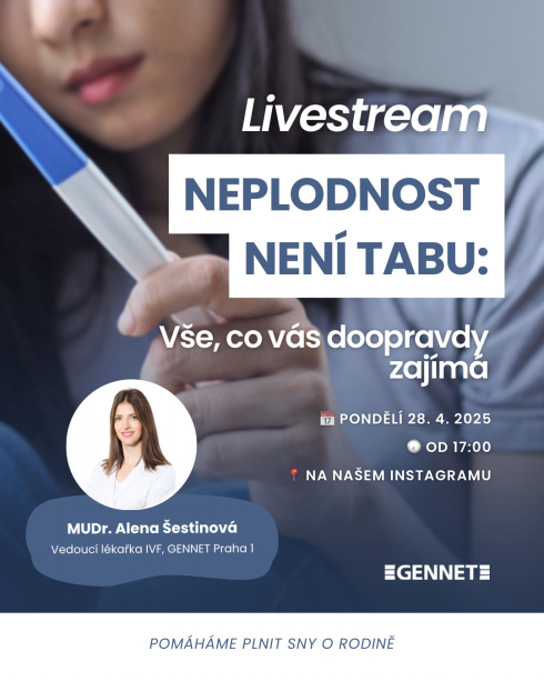 Livestream - Neplodnost není tabu