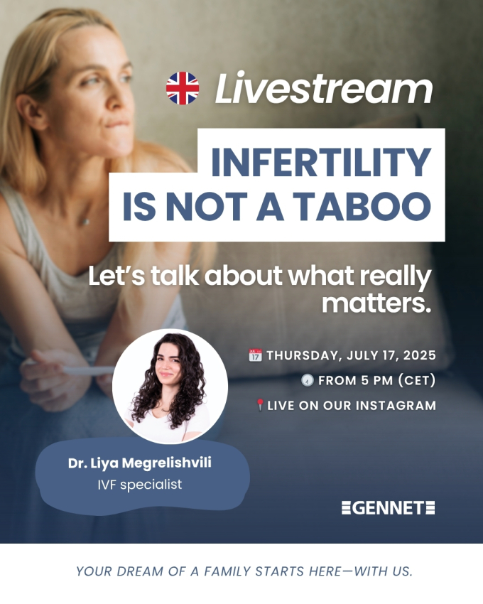 INFERTILITY IS NOT A TABOO – LIVESTREAM WITH GENNET