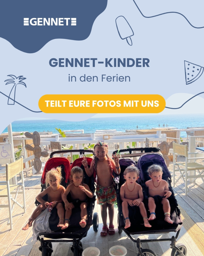 GENNET-Kinder in den Ferien: Teilt eure Sommerfreude mit uns!